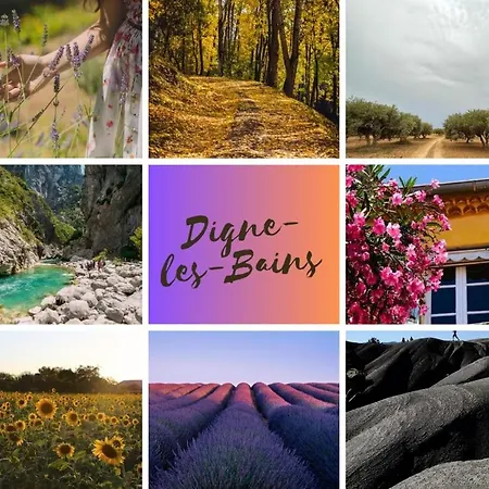 Idéal Long Séjour, Souvenirs De Provence,t2 Classé, Vue Sur Les Montagnes, Toutes Commodités! Digne-les-Bains
